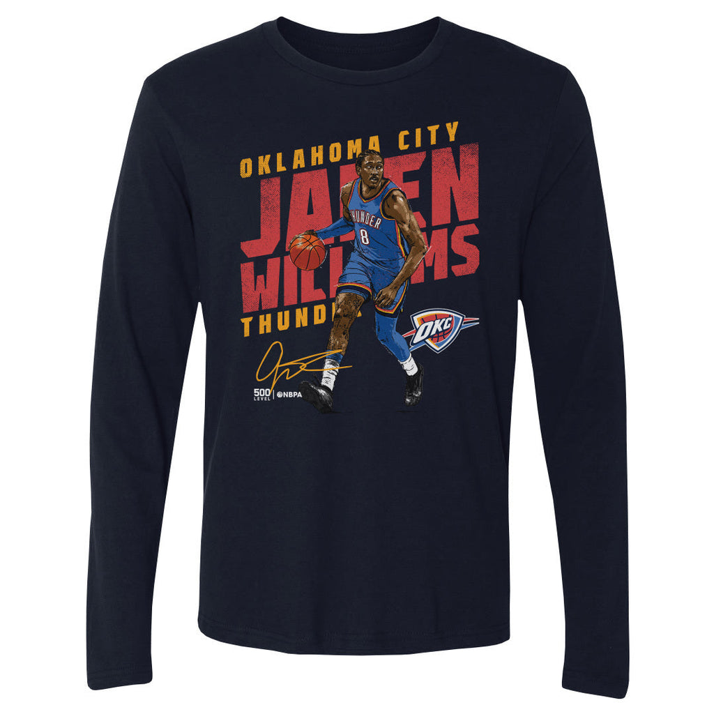 Jalen Williams Oklahoma City Thunder Slant WHT product image 2