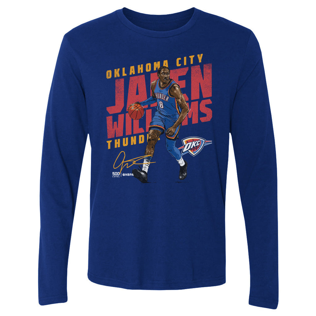 Jalen Williams Oklahoma City Thunder Slant WHT product image 1