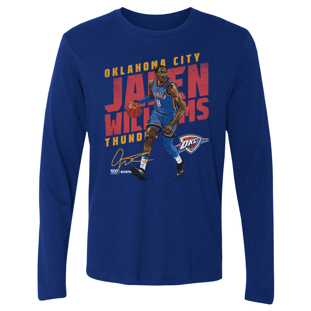 Jalen Williams Oklahoma City Thunder Slant WHT product image 1