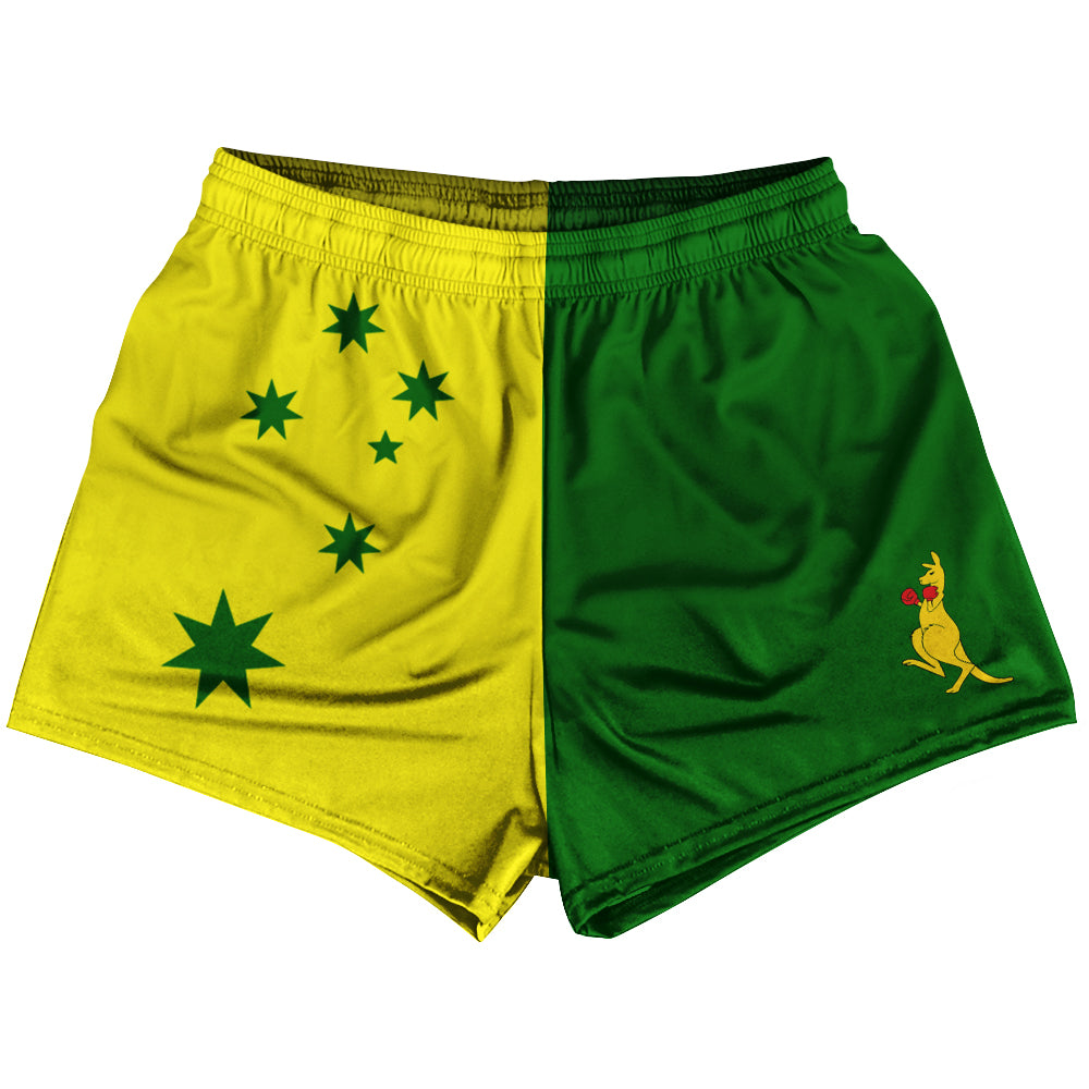 Australia Boxing Kangaroo Womens & Girls Sport Shorts End product image 1