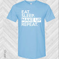 Eat Sleep Makeup Repeat Graphic Tee product image 1