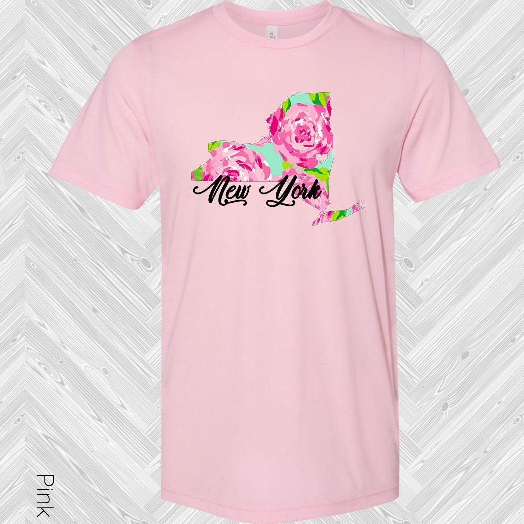 Floral NY Graphic Tee product image 1