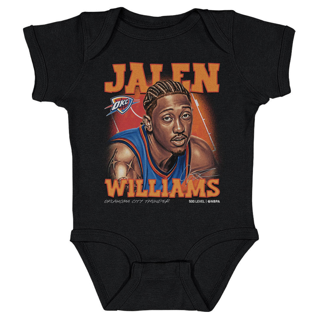 Jalen Williams Oklahoma City Thunder Airbrush WHT
