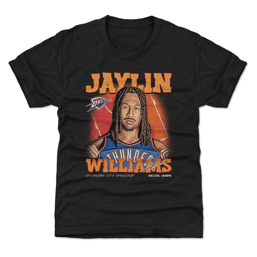 Jaylin Williams Oklahoma City Thunder Airbrush WHT product image 1