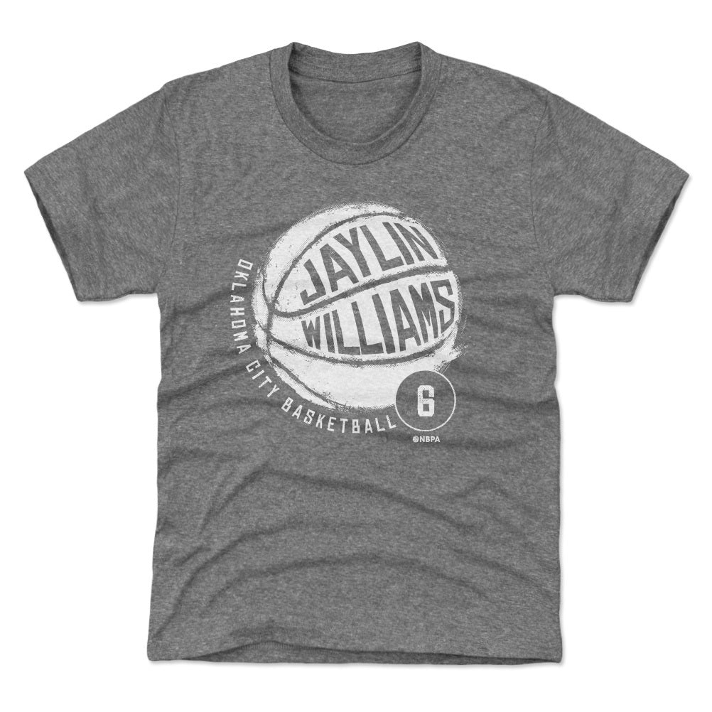 Jaylin Williams Oklahoma City Basketball WHT product image 1