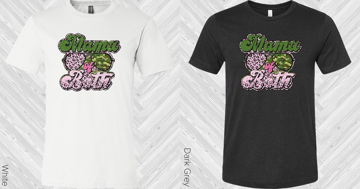 Mama of Both Graphic Tee product image 2