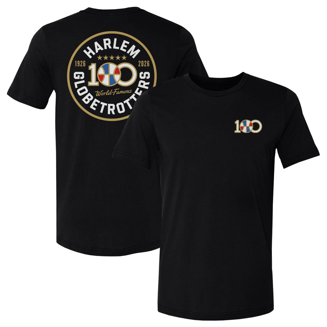 Harlem Globetrotters 100 Years Circle F&B WHT product image 1