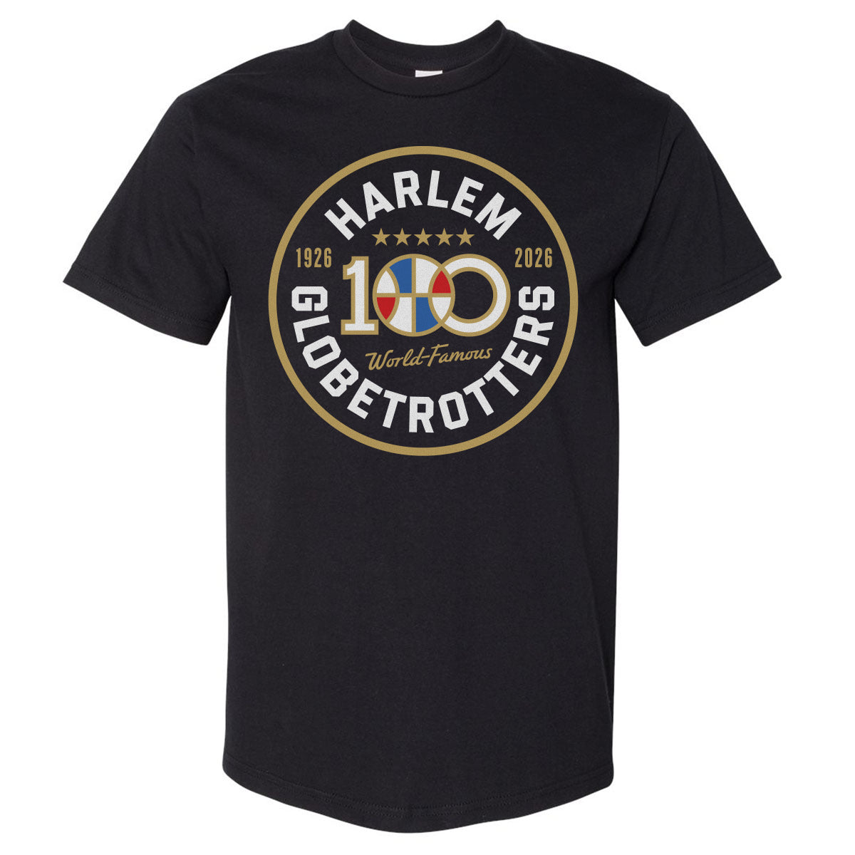 Harlem Globetrotters 100 Years Circle WHT product image 1