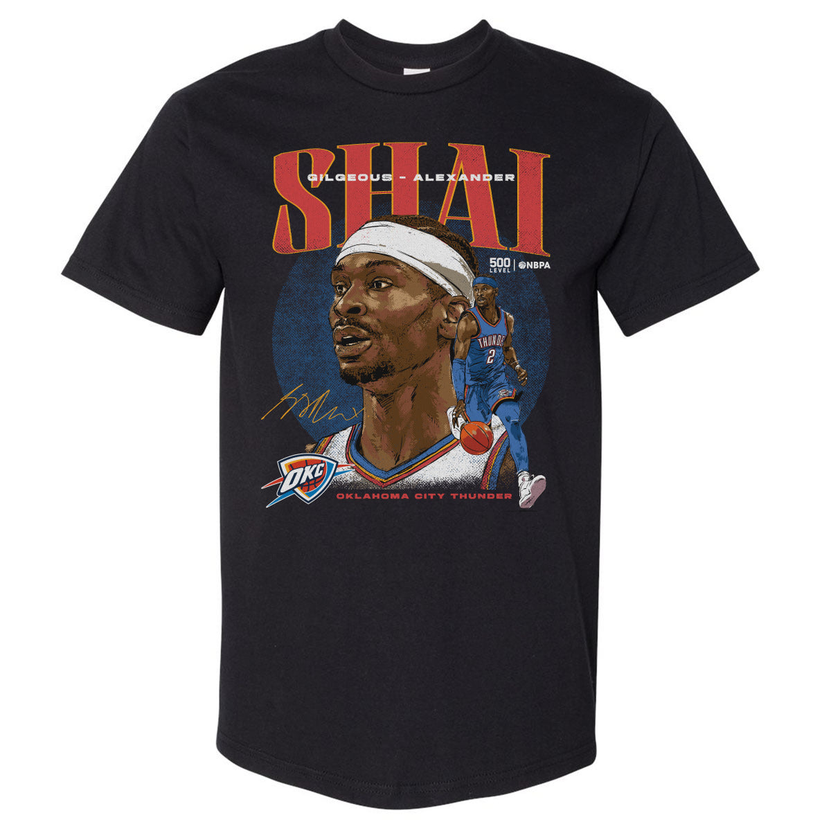 Shai Gilgeous-Alexander Oklahoma City Thunder Dual WHT product image 1