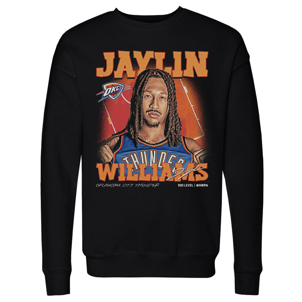 Jaylin Williams Oklahoma City Thunder Airbrush WHT product image 2