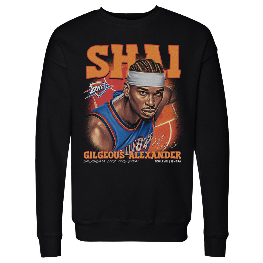 Shai Gilgeous-Alexander Oklahoma City Thunder Airbrush WHT product image 1