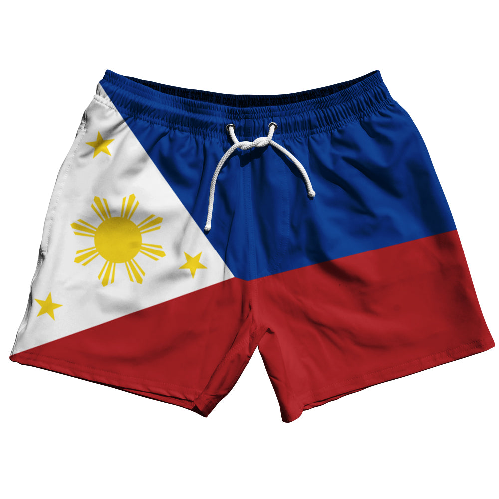 Philippines Country Flag Shorts 5" Swim product image 1