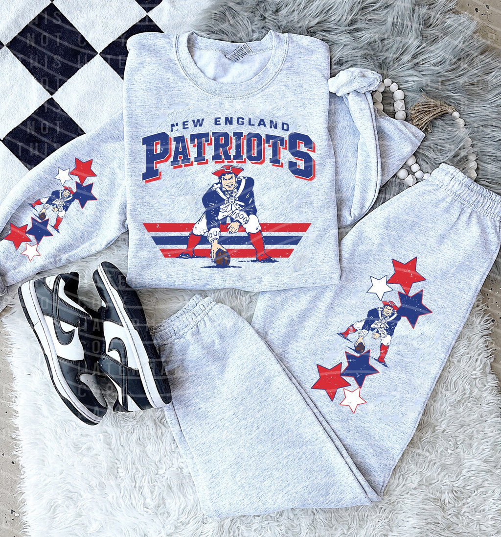 Vintage Team Patriots Graphic Tee product image 5
