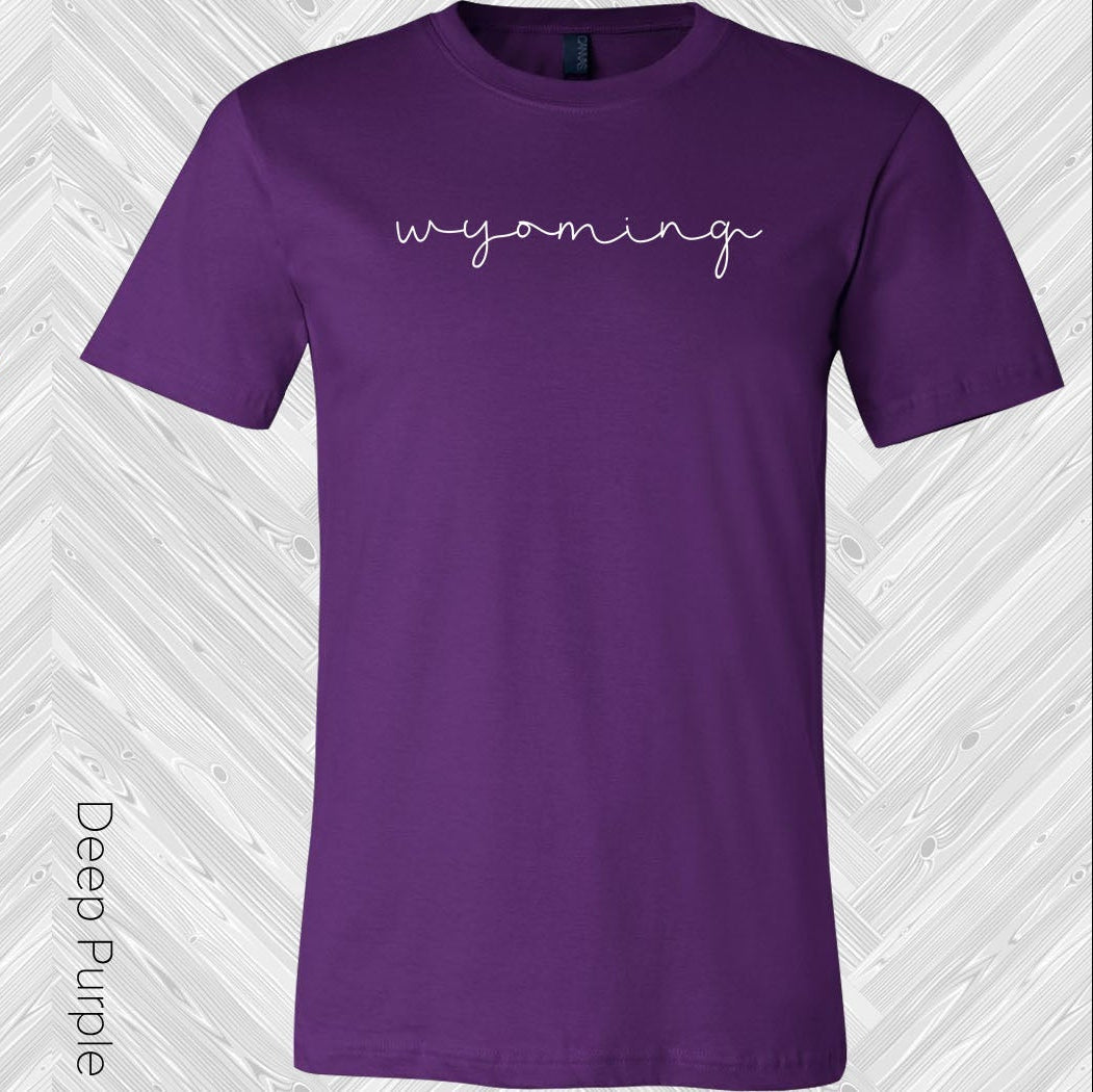 Script Wyoming Graphic Tee product image 1