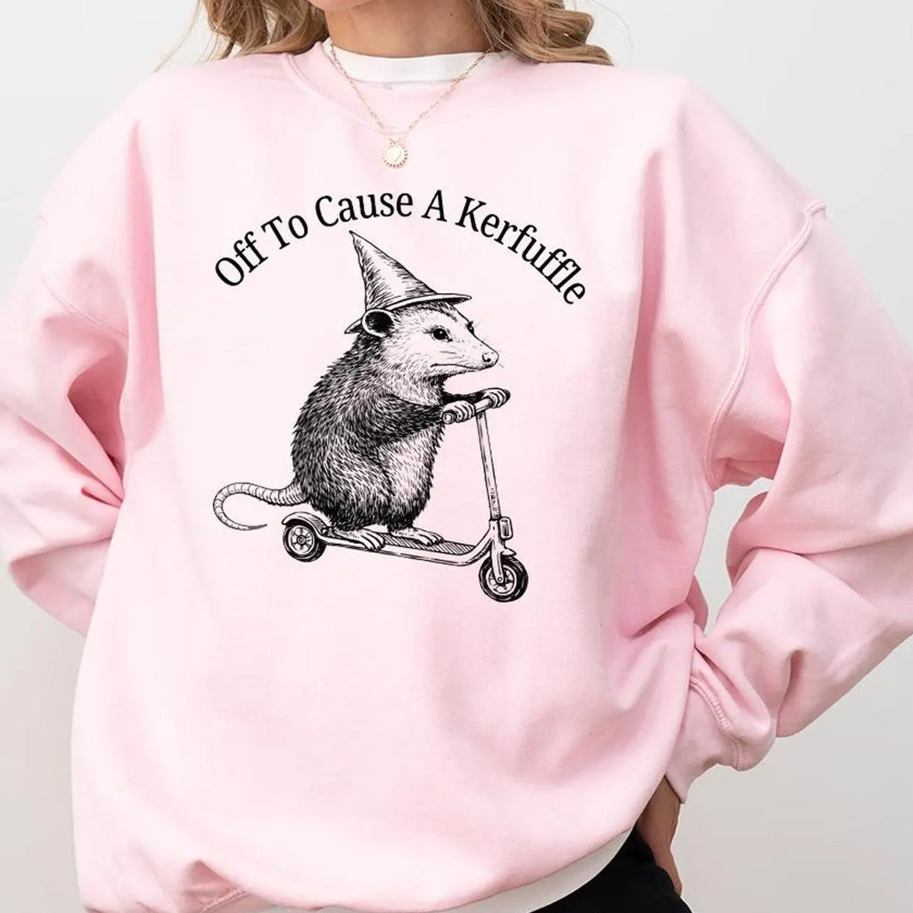 Off to Cause a Kerfuffle Graphic Tee product image 2