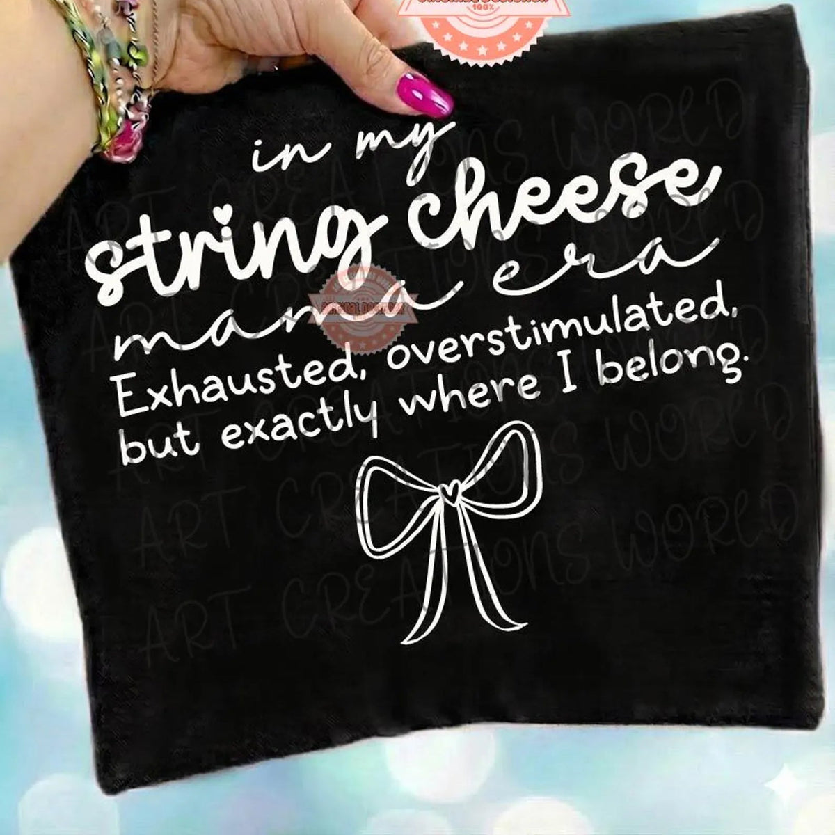 In My String Cheese Mama Era Graphic Tee product image 1