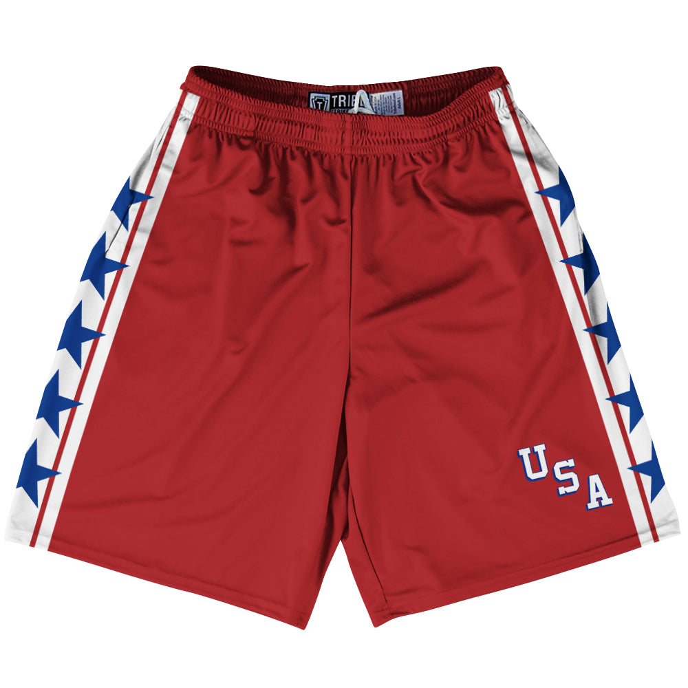 USA Miracle Red Lacrosse Shorts product image 1