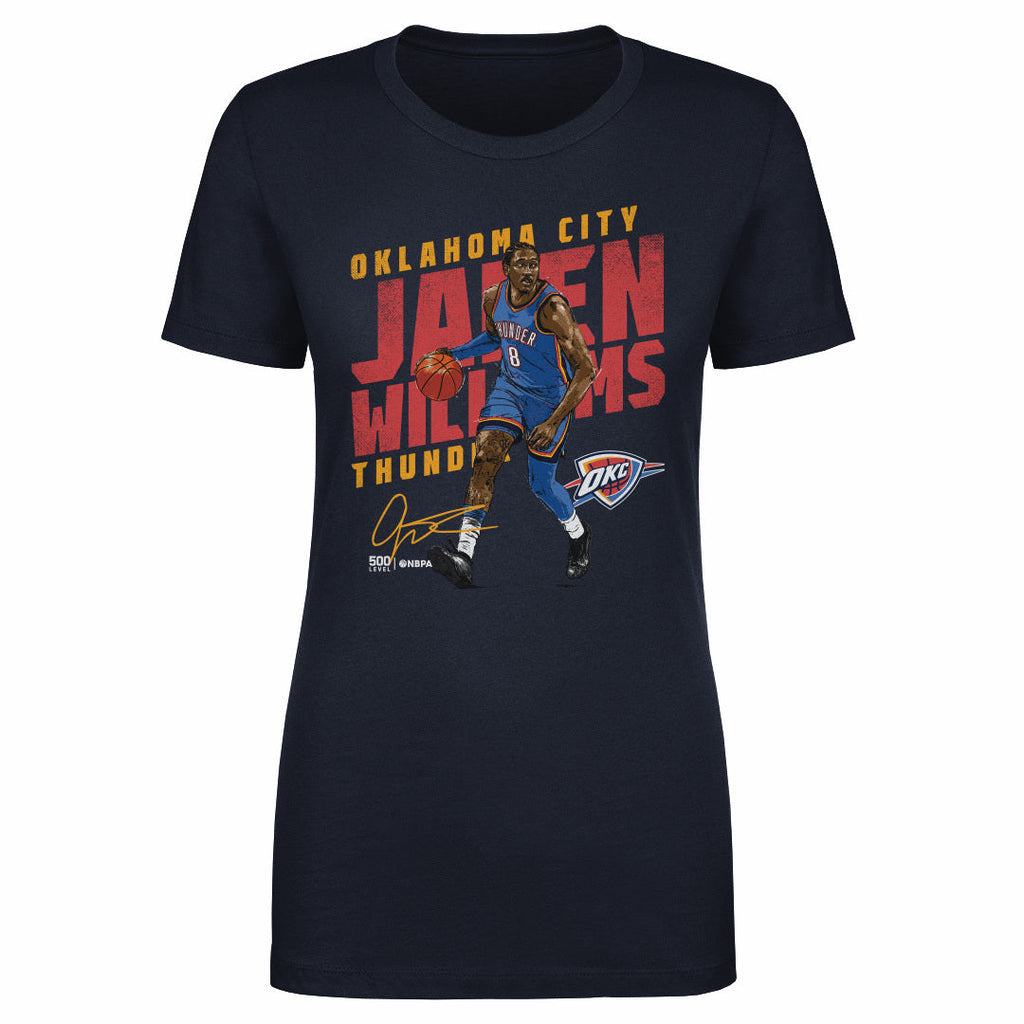 Jalen Williams Oklahoma City Thunder Slant WHT product image 2