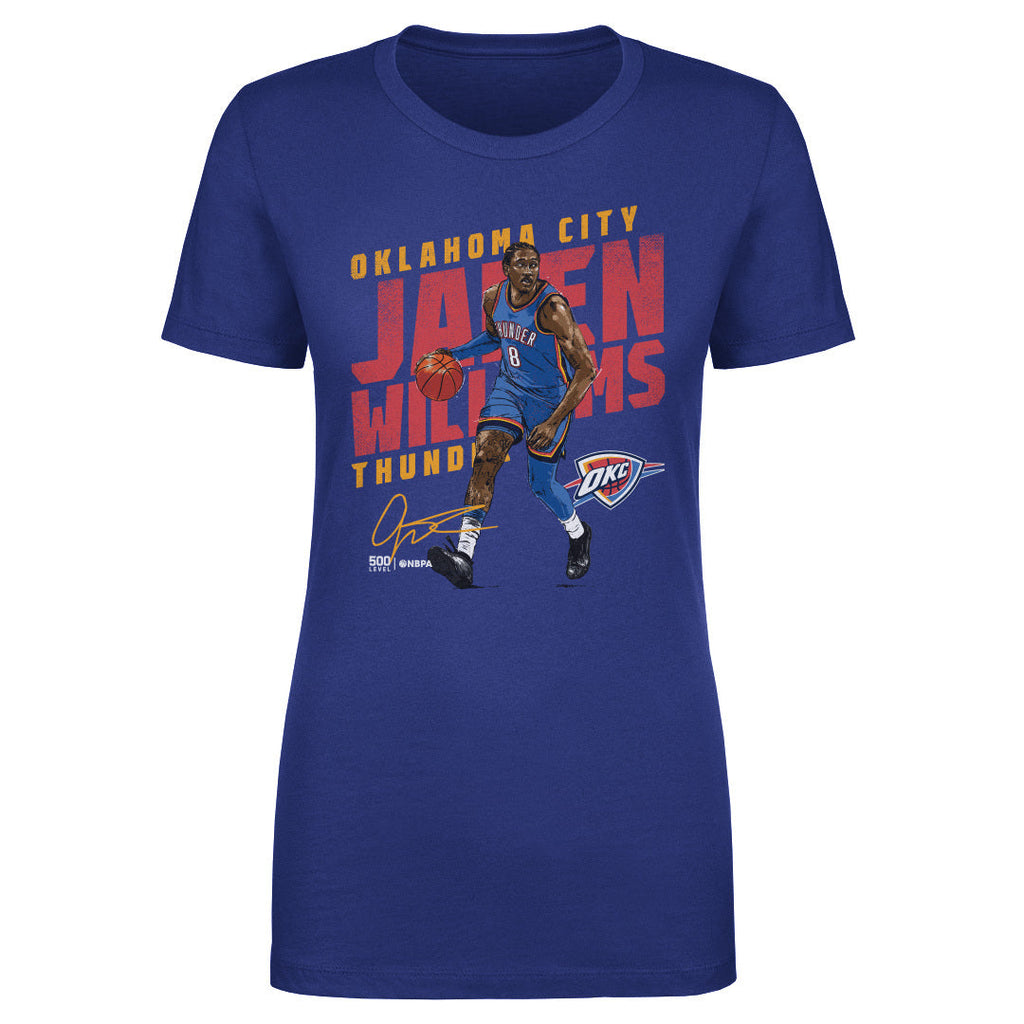 Jalen Williams Oklahoma City Thunder Slant WHT product image 1