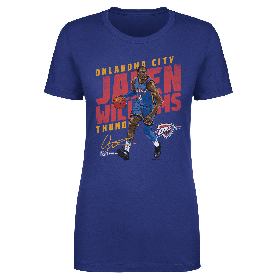 Jalen Williams Oklahoma City Thunder Slant WHT product image 1