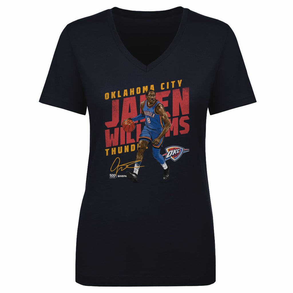 Jalen Williams Oklahoma City Thunder Slant WHT product image 2