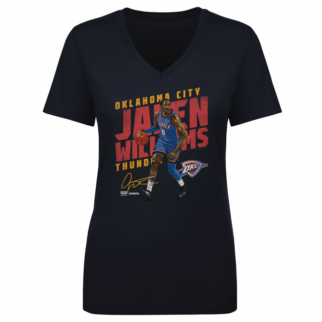 Jalen Williams Oklahoma City Thunder Slant WHT product image 2
