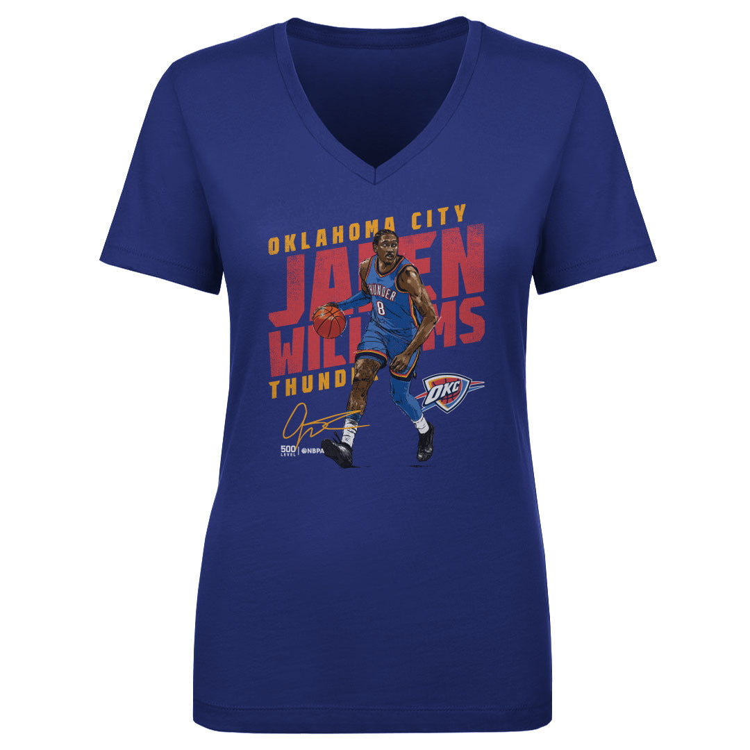 Jalen Williams Oklahoma City Thunder Slant WHT product image 1