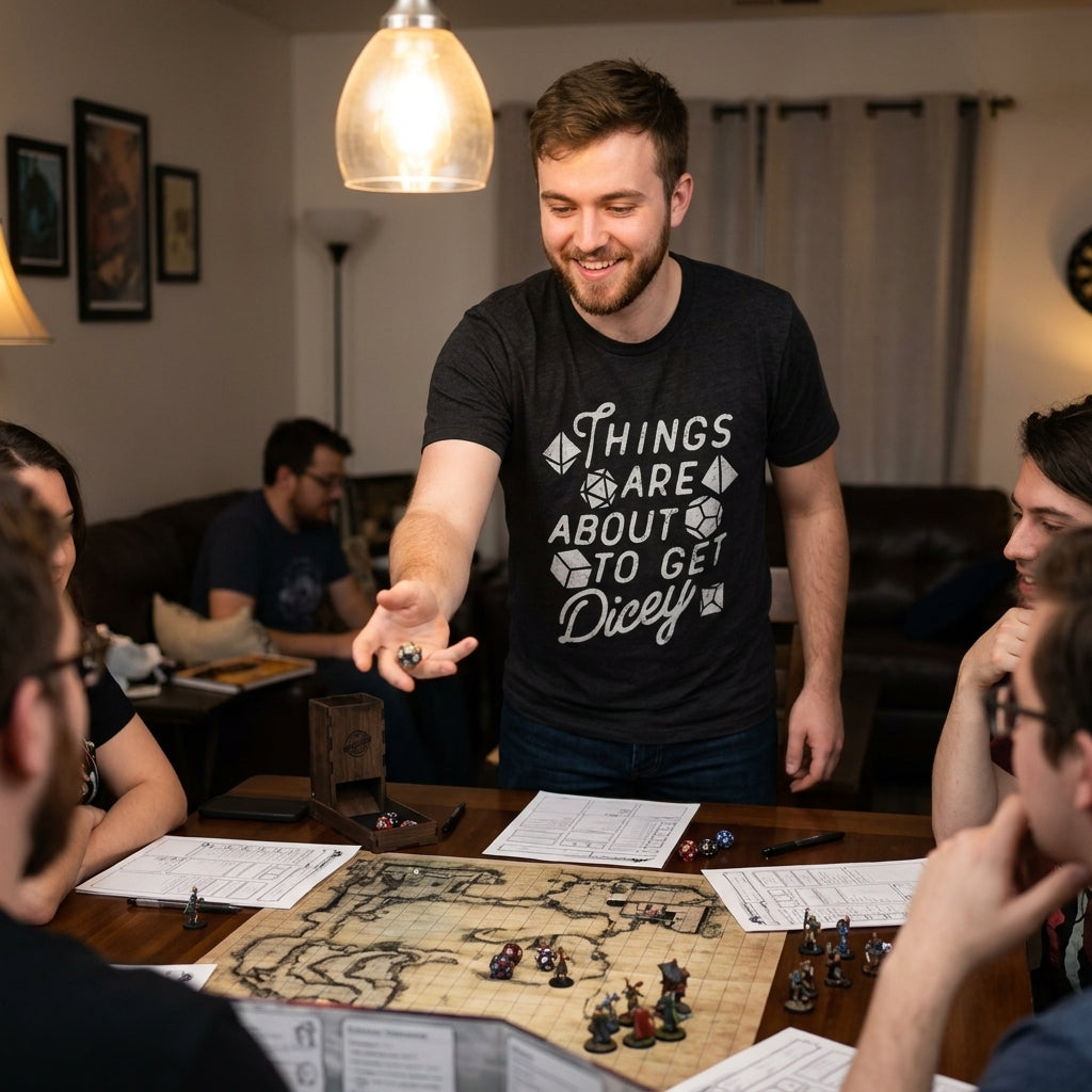 Things Are About To Get Dicey Men's T Shirt product image 2