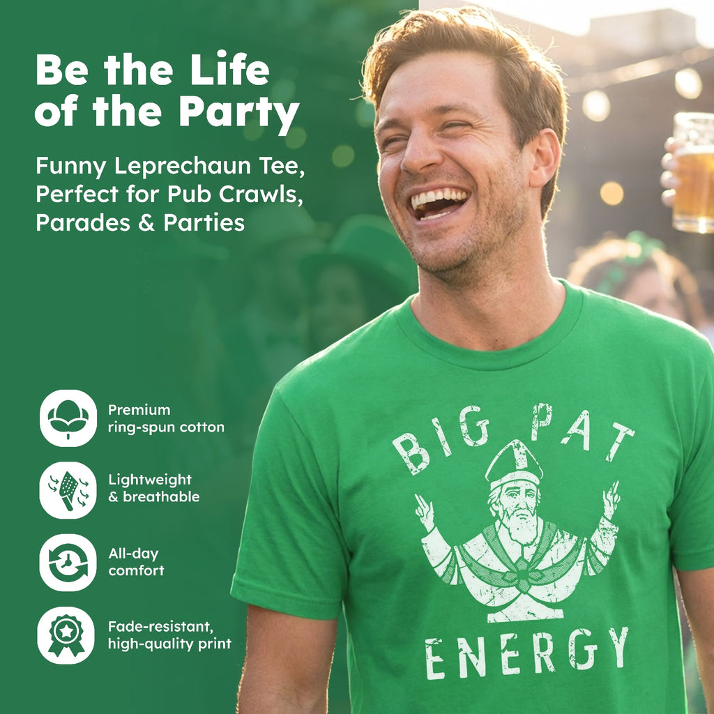 Big Pat Energy Men's T Shirt product image 4