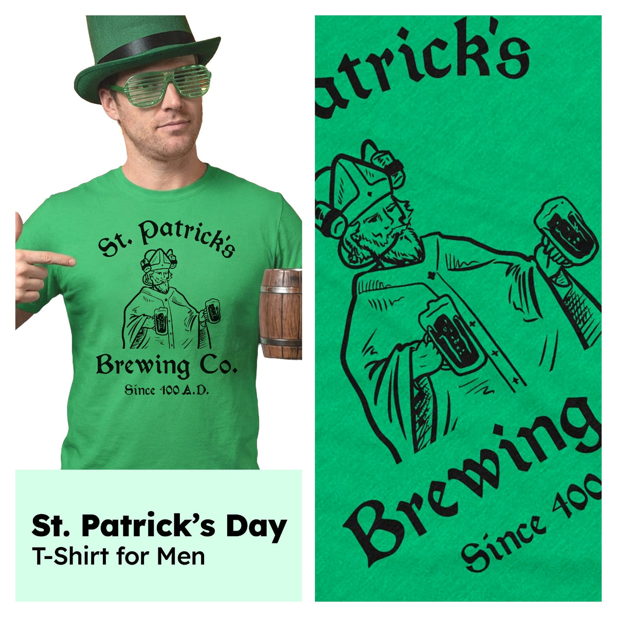 St Patricks Brewing Co Men's T Shirt product image 2