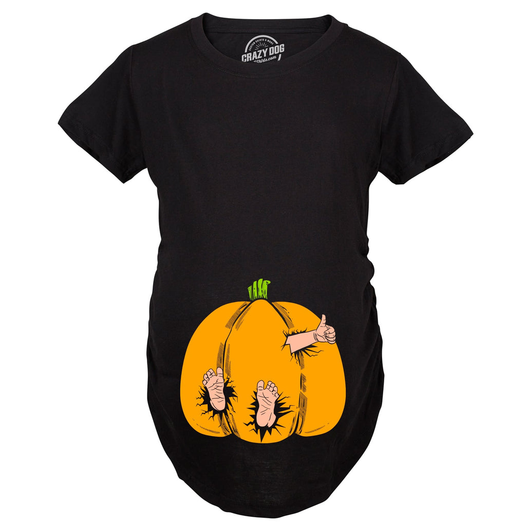 Baby In A Pumpkin Maternity T Shirt product image 2