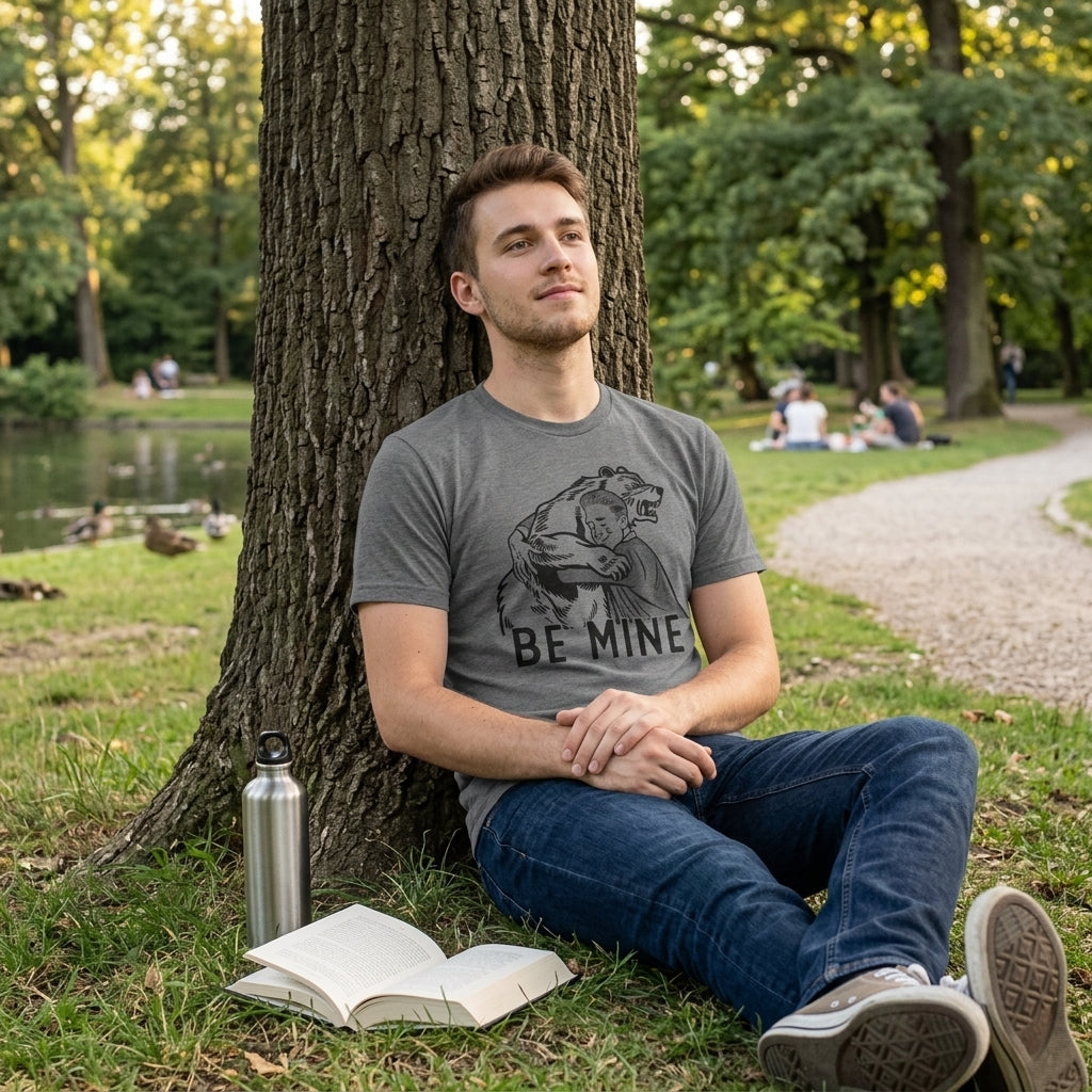 Be Mine Bear Men's T Shirt product image 2