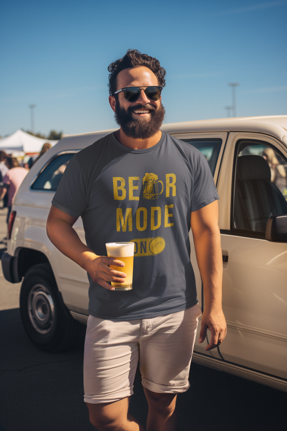 Beer Mode On Men's T Shirt product image 2