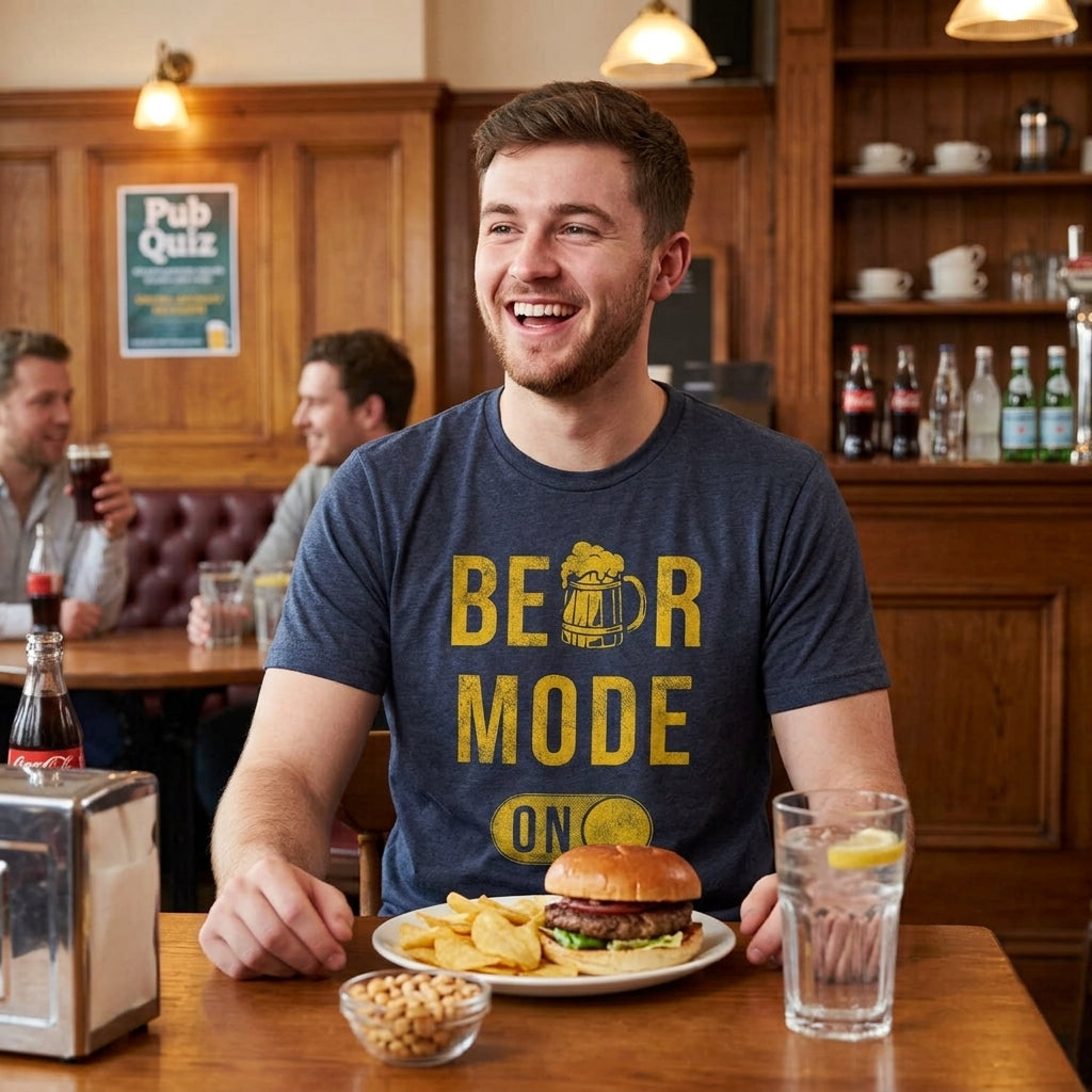 Beer Mode On Men's T Shirt product image 5
