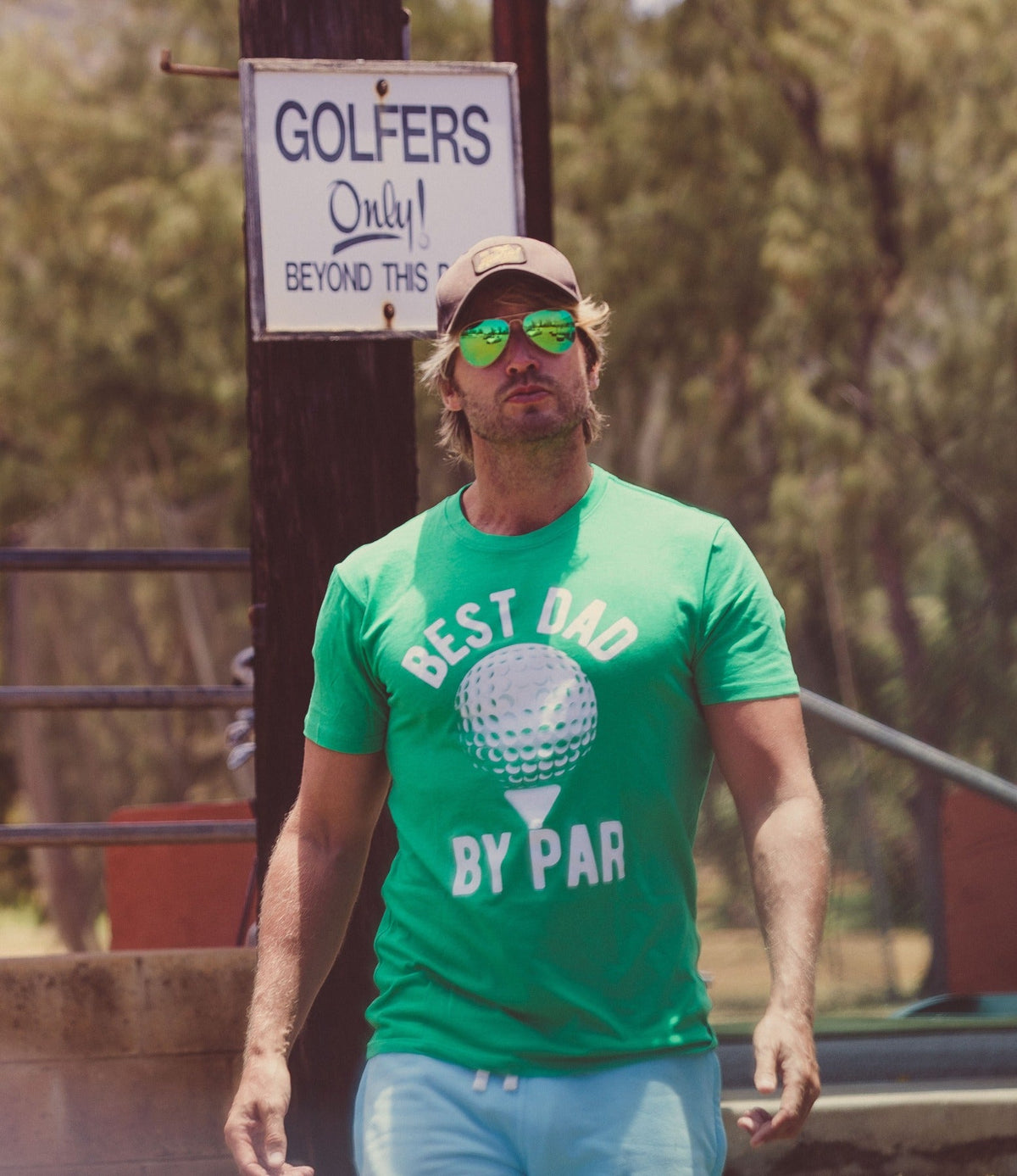 Best Dad By Par Men's T Shirt product image 2