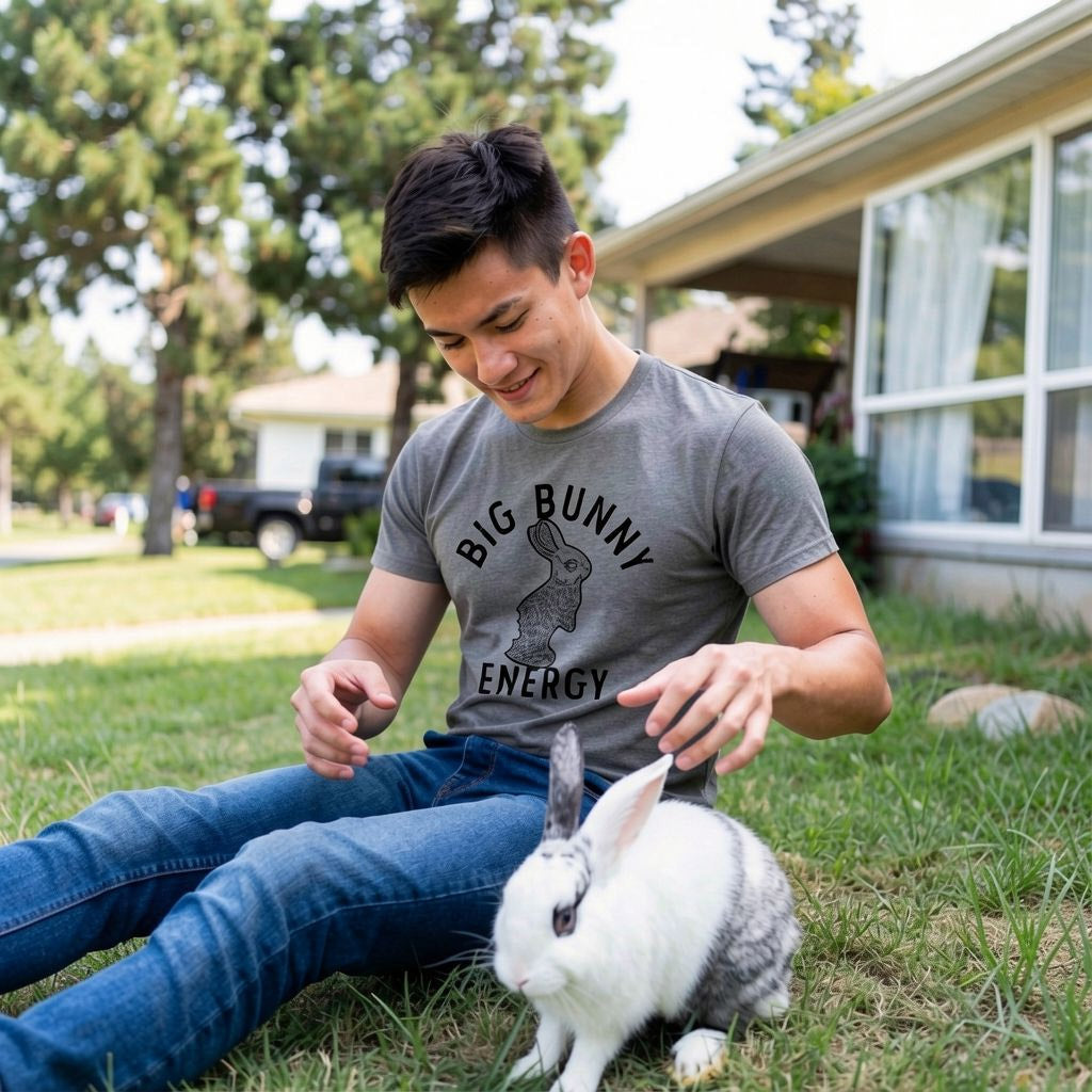 Big Bunny Energy Men's T Shirt product image 2