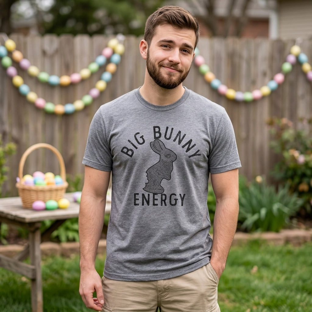 Big Bunny Energy Men's T Shirt product image 4