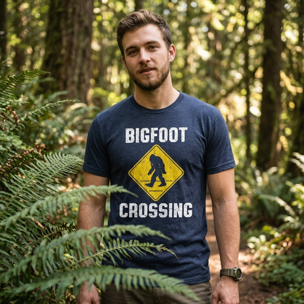 Bigfoot Crossing Men's T Shirt product image 2