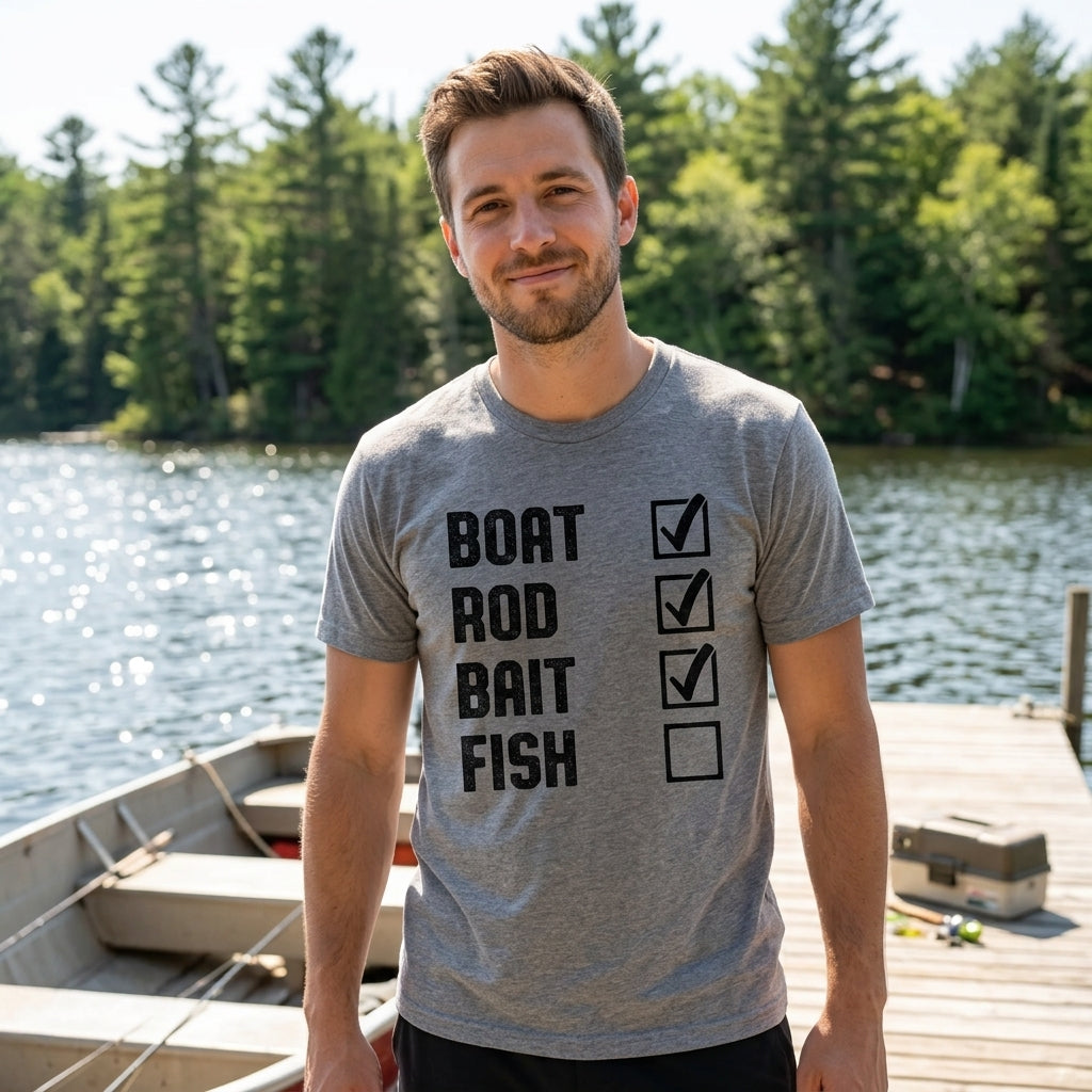 Fishing List Men's T Shirt product image 2