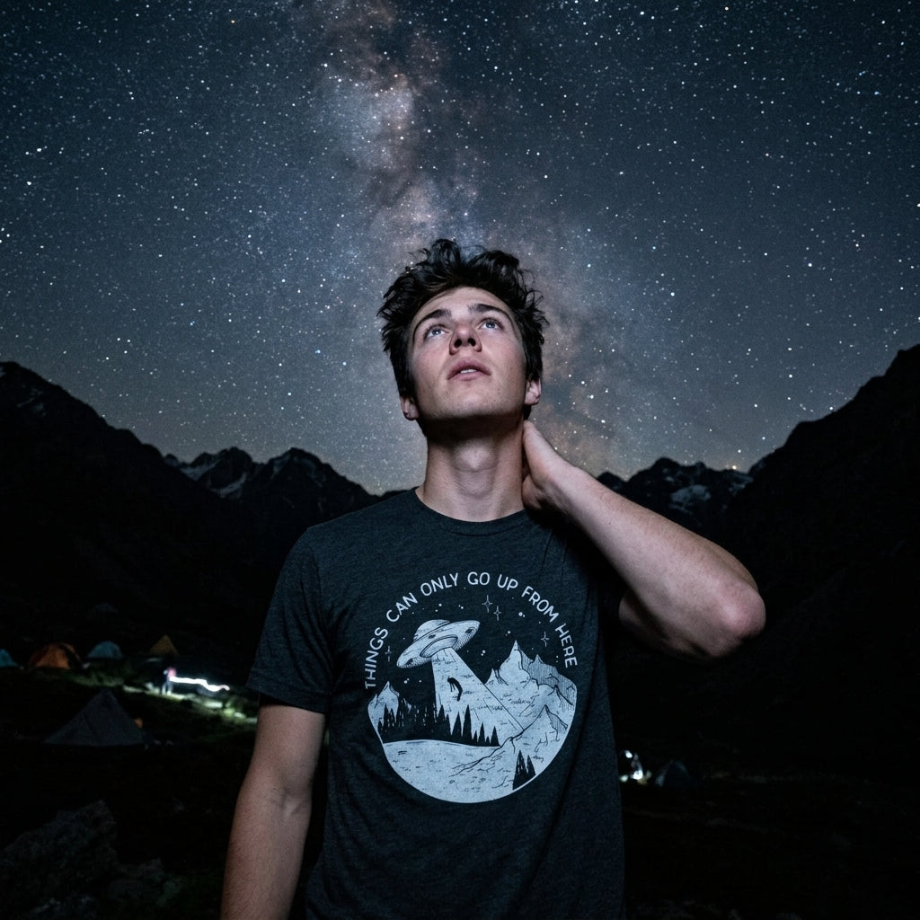 Things Can Only Go Up From Here Men's T Shirt product image 2