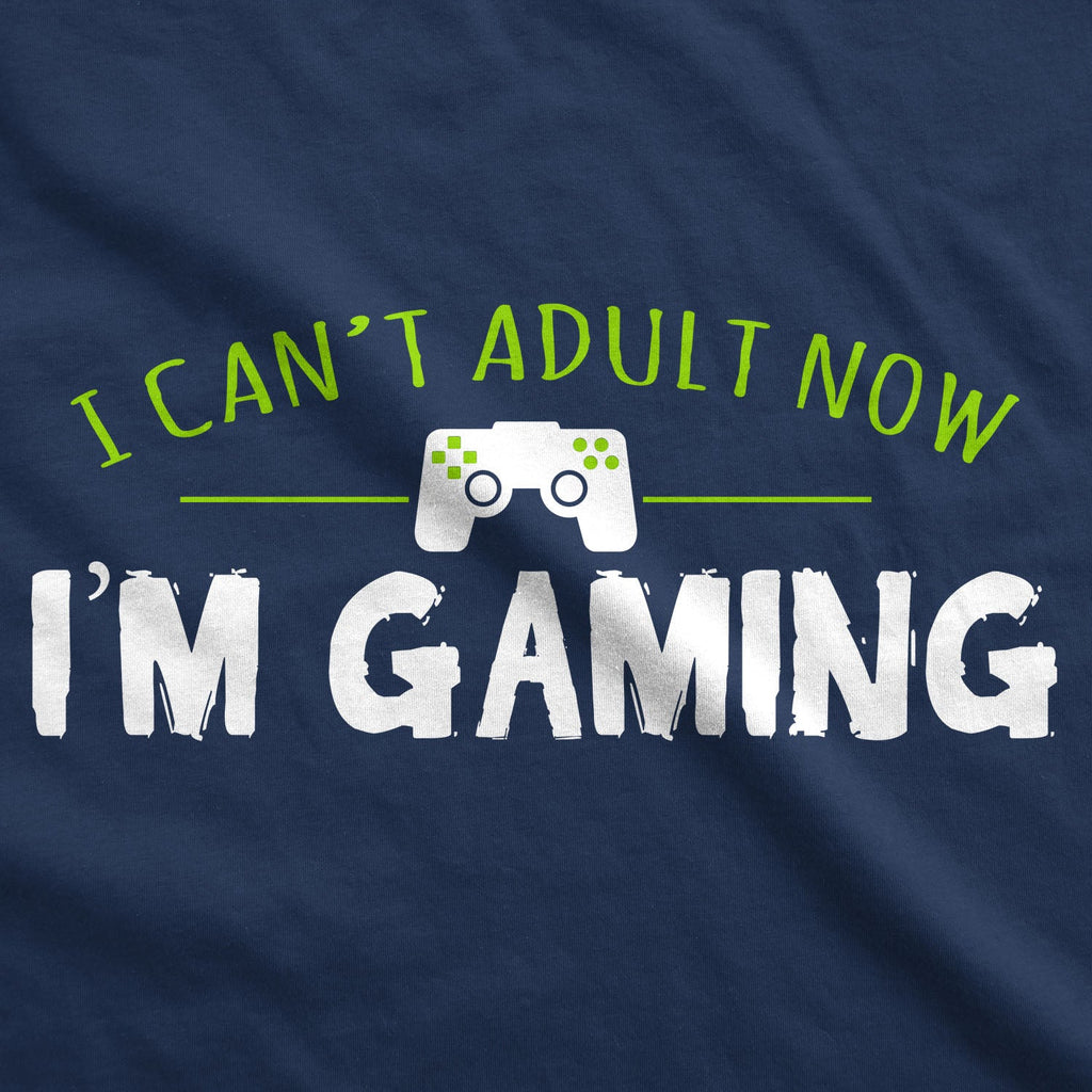 I Can't Adult Now I'm Gaming Men's T Shirt product image 3