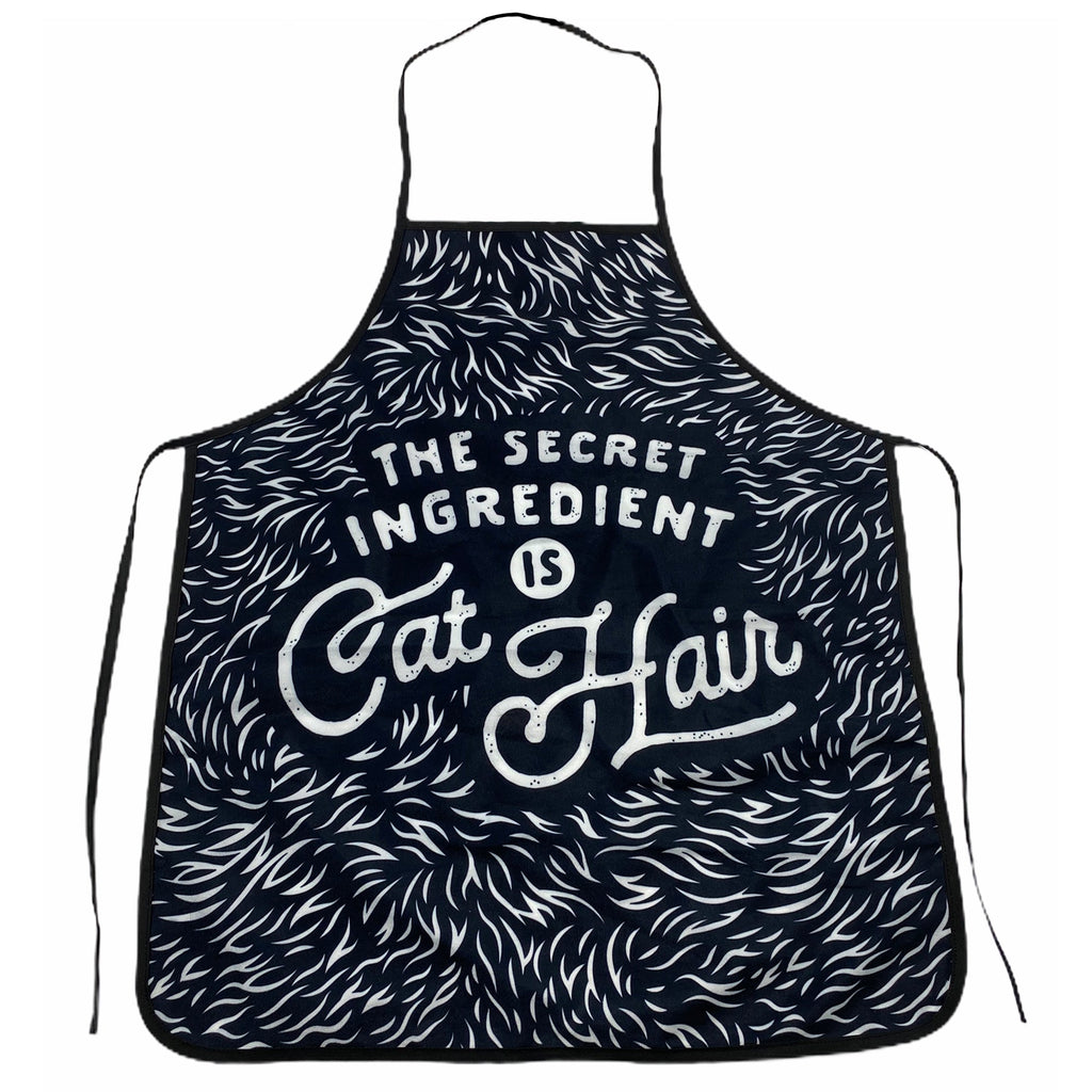 The Secret Ingredient Is Cat Hair Oven Mitt + Apron Bakeware