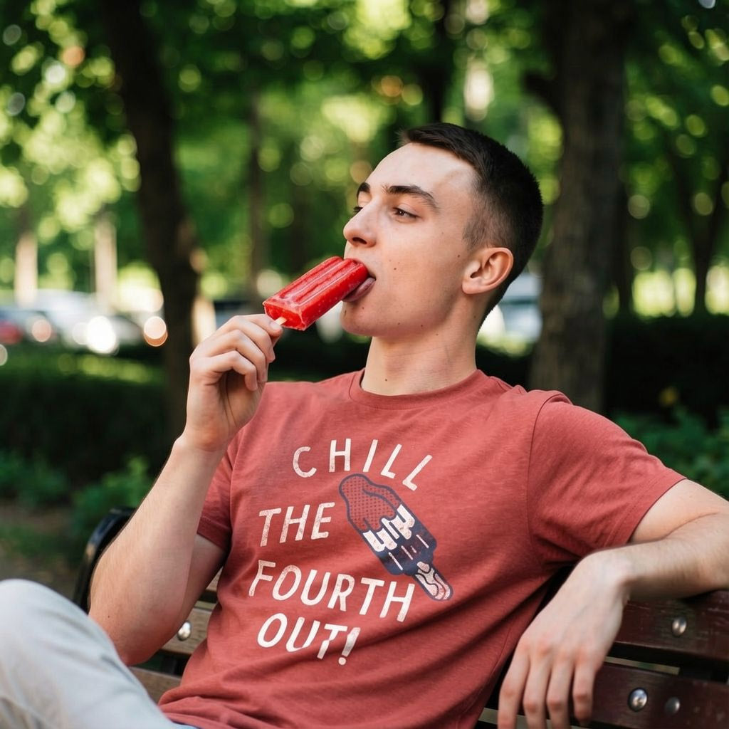 Chill The Fourth Out Men's T Shirt product image 2