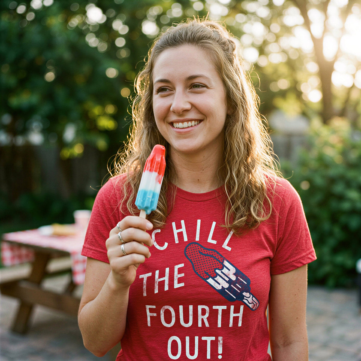 Chill The Fourth Out Women's T Shirt product image 6