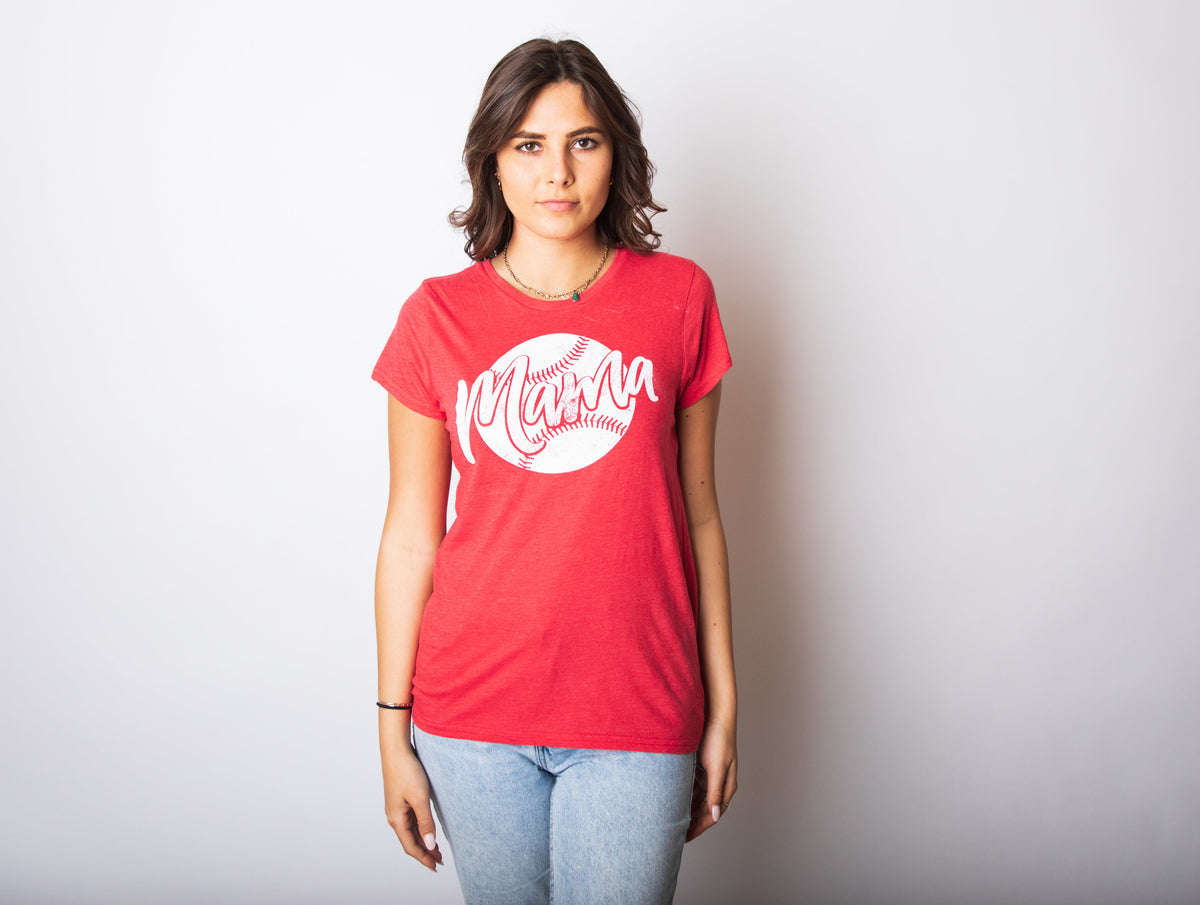 Baseball Mama Women's T Shirt product image 2