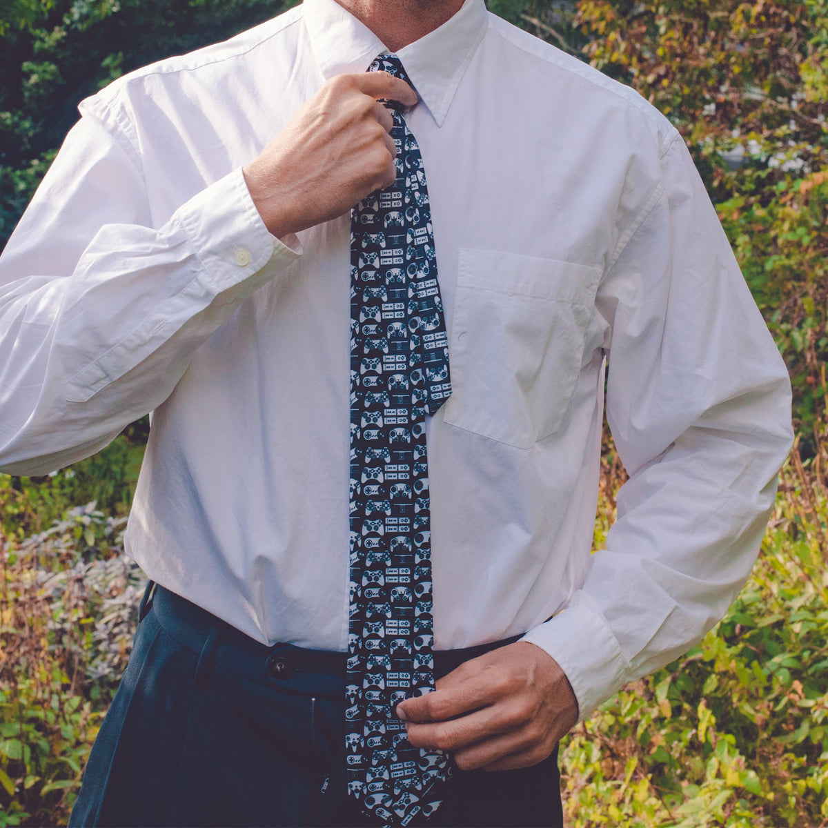 Video Game Controllers Tie