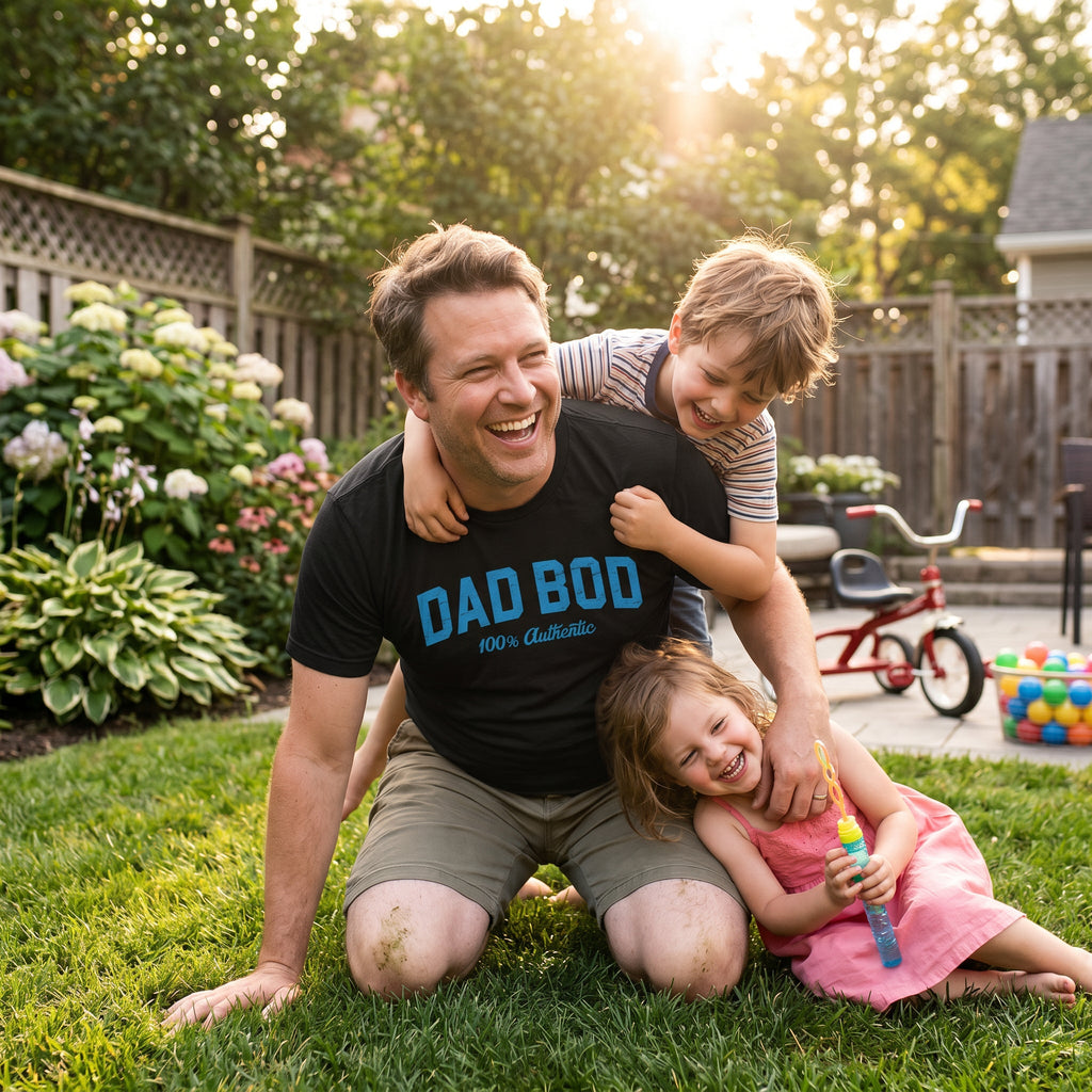 Dad Bod 100 Percent Authentic Men's T Shirt product image 2