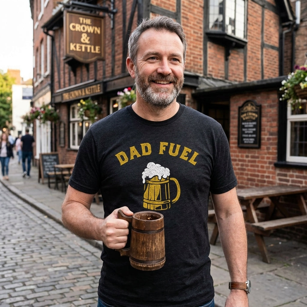 Dad Fuel Men's T Shirt product image 4