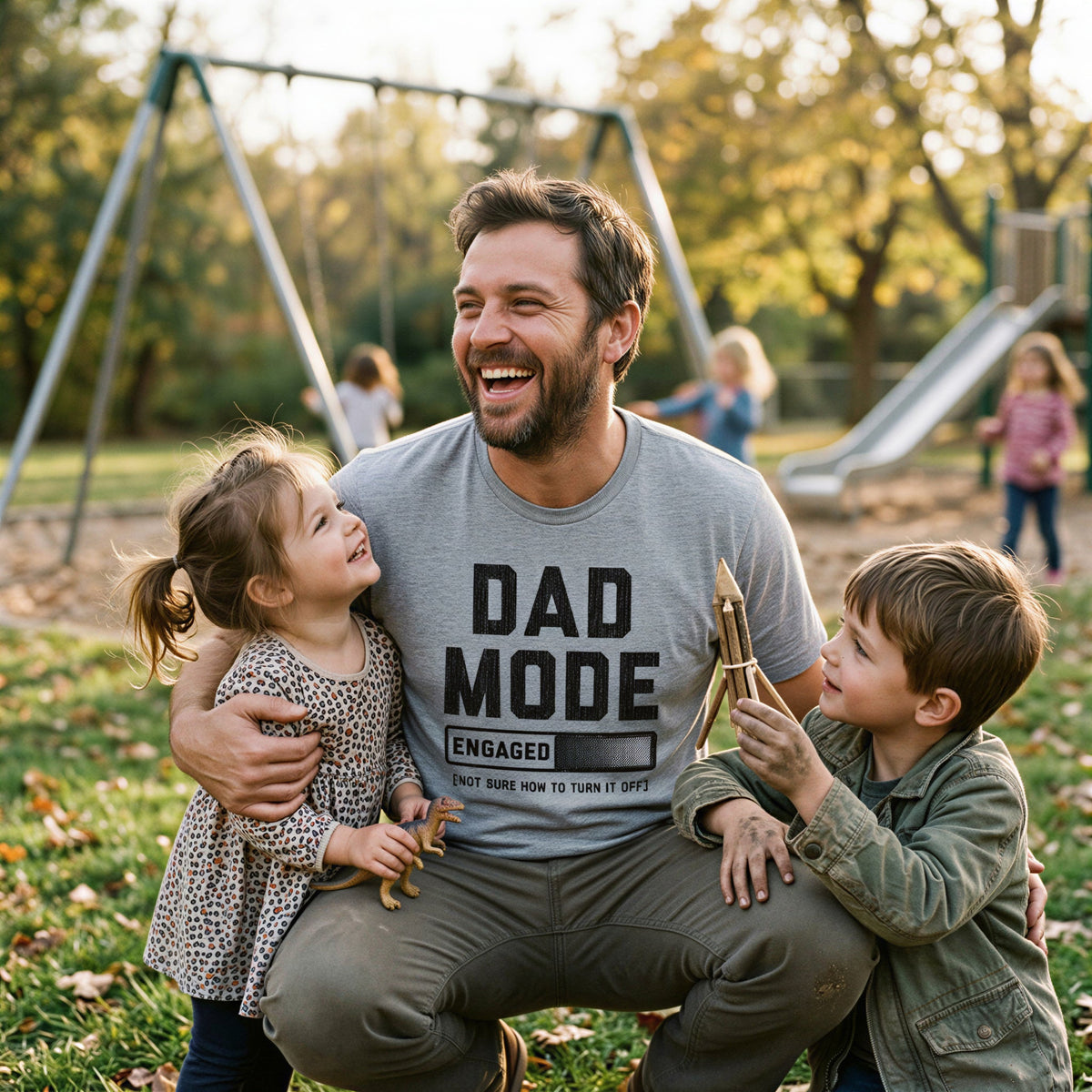 Dad Mode Engaged Men's T Shirt product image 2