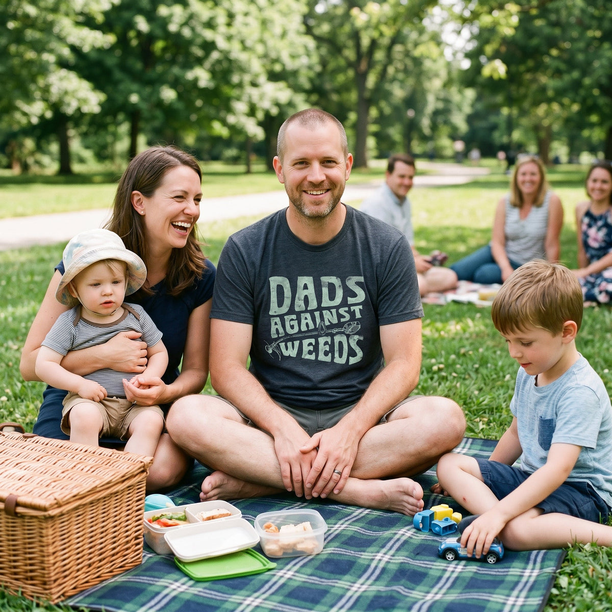 Dads Against Weeds Men's T Shirt product image 2